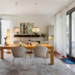 Stilvoller Essbereich mit modernen Designmöbeln